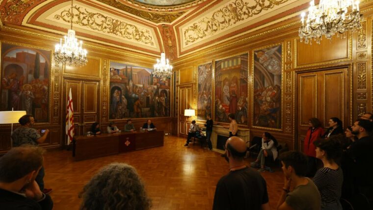 L’Ajuntament de Barcelona signa els drets de superfície de dos nous projectes de cohabitatge