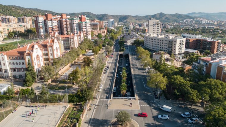 Ronda de dalt 2023 prèvia a l'inici de les obres