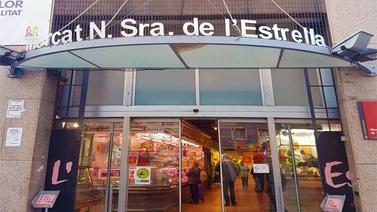 Imatge del Mercat de l'Estrella