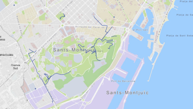 Avança la connexió d’aigua freàtica entre Can Batlló i Montjuïc