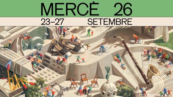 Adaptació del cartell de la Mercè 2026