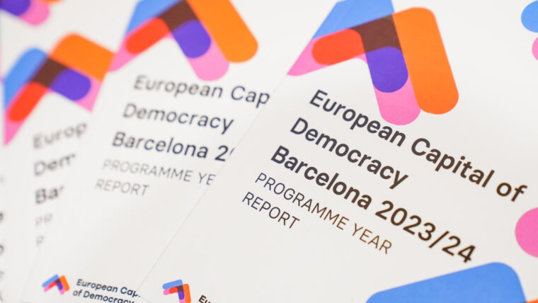 Informe del programa de la Capital Europea de la Democràcia 2023-2024
