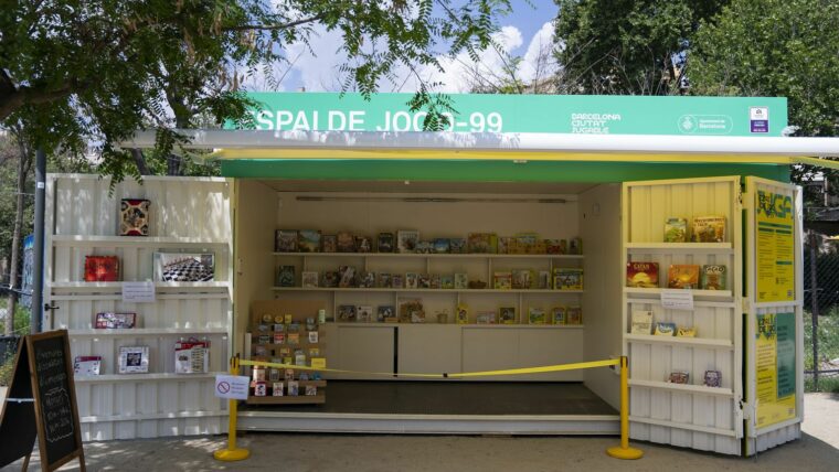 Quiosc de l'Espai de Joc 0-99 a les Glòries