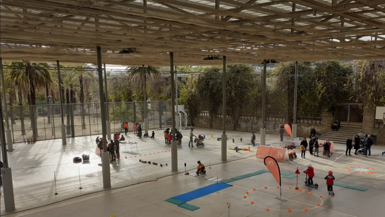 Nadal Esportiu a les Pistes Esportives Municipals del Parc de Joan Miró