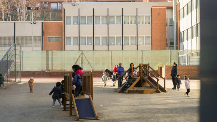 Pati de l'Escola Bressol Municipal Pere Calafell