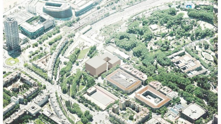 El futur complex s'ubicarà al costat del campus Ciutadella de la UPF