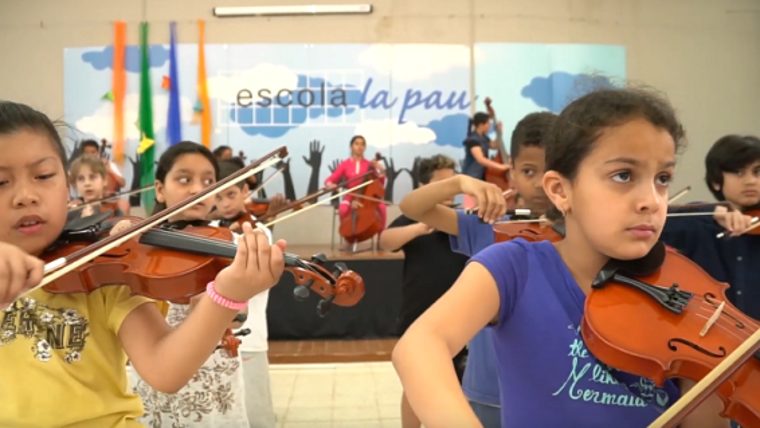 Pla de Barris - escola La Pau - música