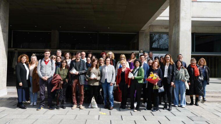 Entrega del Premi Premi Barcelona a l'Empresa Innovadora en Organització i Usos del Temps 2023.
