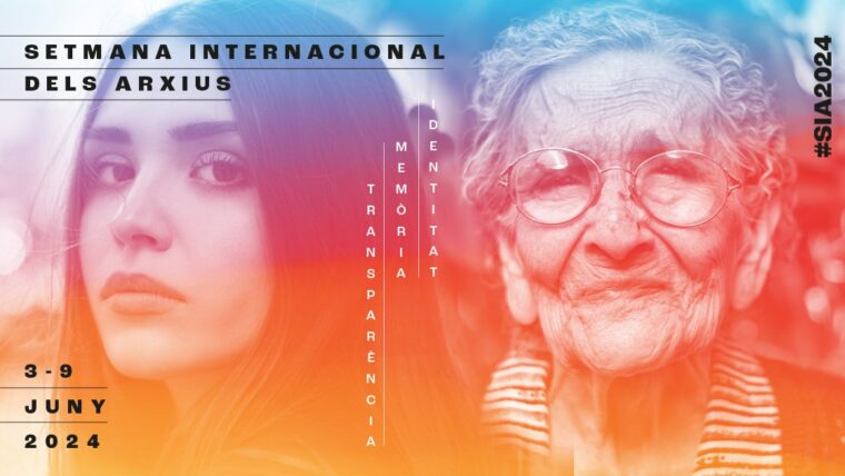 Cartell de la Setmana Internacional dels Arxius 2024