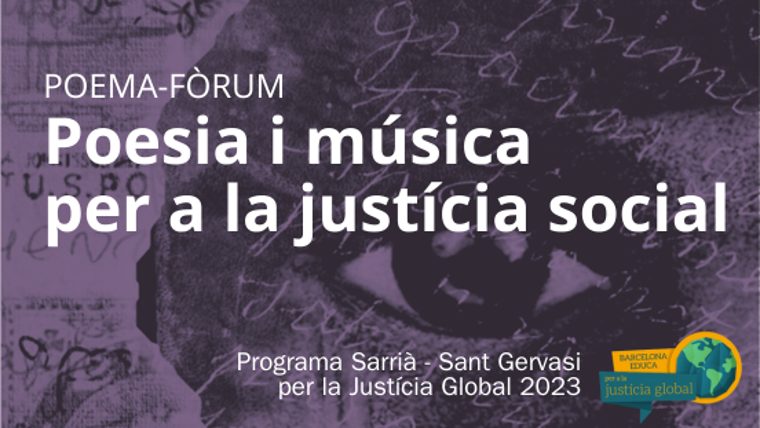 POEMA-FÒRUM: poesia i música per a la justícia social