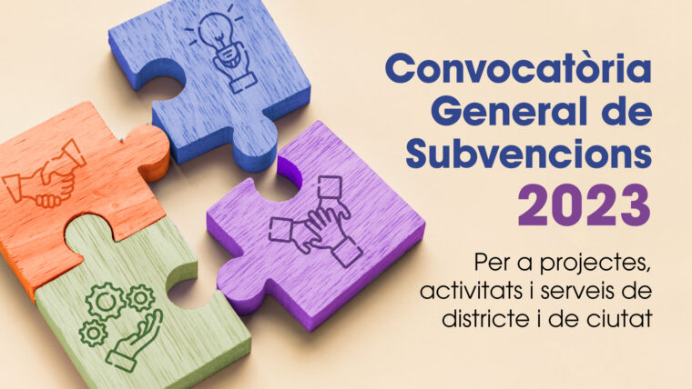 Convocatoria general de subvenciones 2023